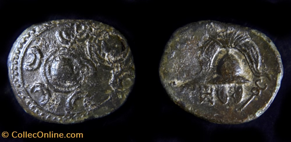 PHILIPPE III ARRHIDEE(323-316 avant J.-C.)Monnayage au nom d'Alexandre III le Grand Demi-unité monnaies antiquite jc ap grecques philippe iii arrhidee 323 316 avant j c monnayage au nom alexandre iii le grand demi unite