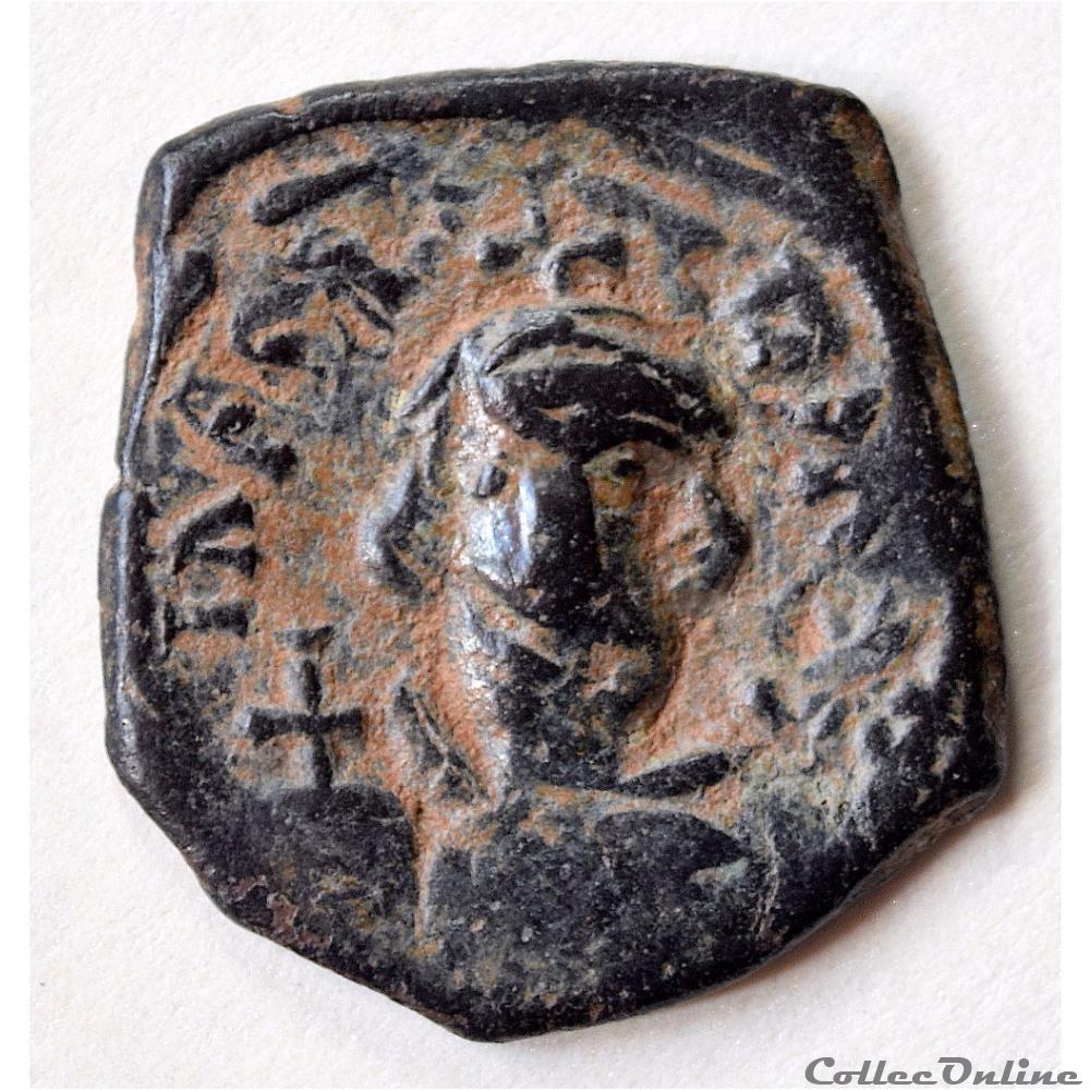 monnaie antique byzantine constans ii follis sear 1004 636 645 a d sear 1004