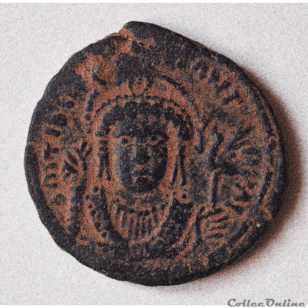 Tibère II Constantin . Follis émis à Constantinople (578-579) Sear 430 5 monnaie antique av jc ap byzantine tibere ii constantin follis emis a constantinople 578 579 sear 430