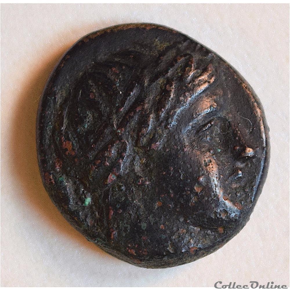 Bottiaiai, Royaume de Macédoine, (392-350 av.jc) sous le règne d'Amyntas III (ou II ?) monnaies antiques grecques bottiaiai royaume de macedoine 392 350 av jc sous le regne amyntas iii ou ii