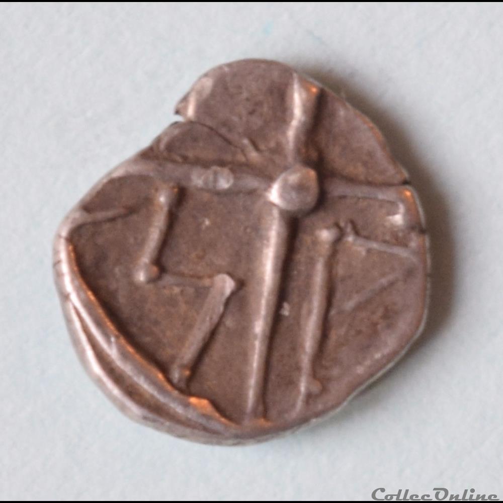 Obole à la roue et au MA monnaie antique grecque obole a la roue et au ma