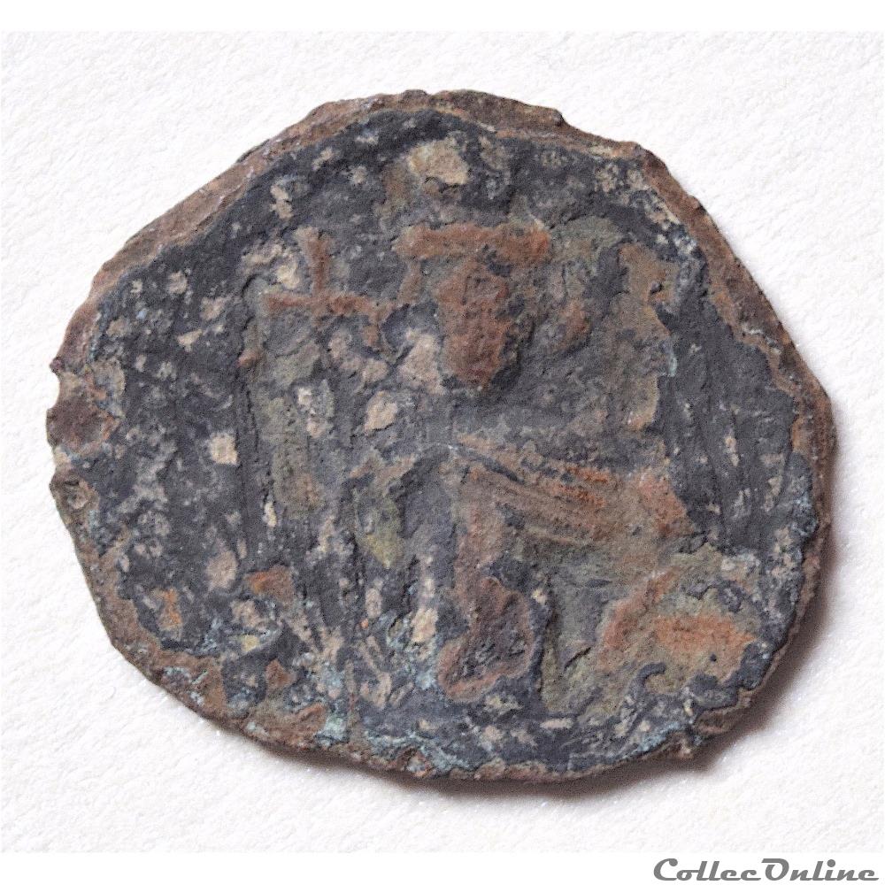2 Monnaies de Syrie "Califat ancien" (636 - 660 A.D) "Al-Wafä Lillah" et "Muhammad" type 3 antique autre 2 monnaies de syrie califat ancien 636 660 a d al wafa lillah et muhammad type