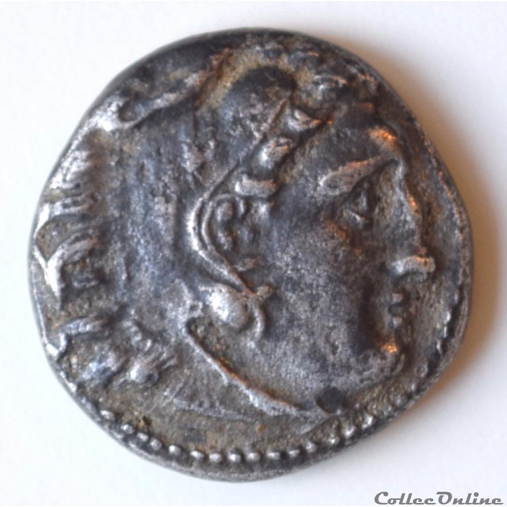 Alexandre III, Drachme "tête d'Héraclès" Price 1750 2 monnaie antique av jc ap grecque alexandre iii drachme tete heracles price 1750