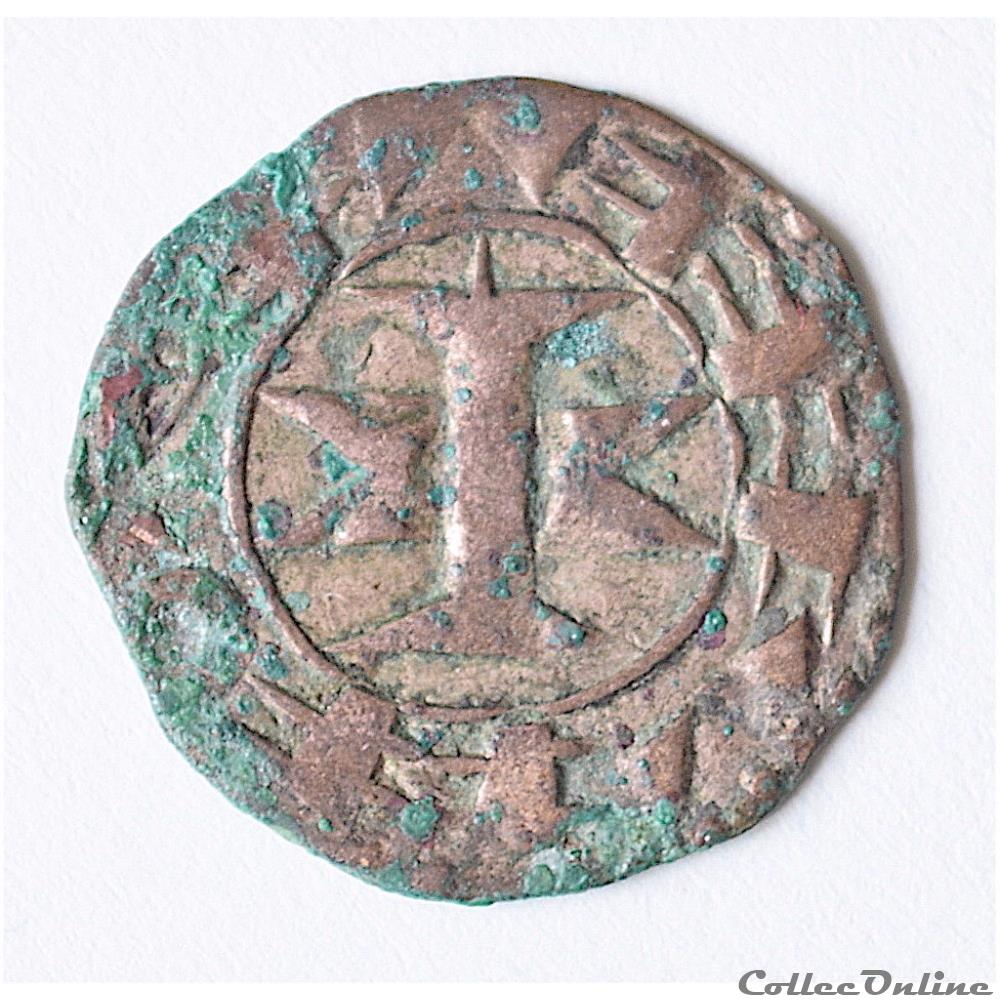 Languedoc - Comté de Melgueil - Raymond II Denier du XIè au XIIIème siècle monnaie france feodale languedoc comte de melgueil raymond ii denier du xie au xiiieme siecle