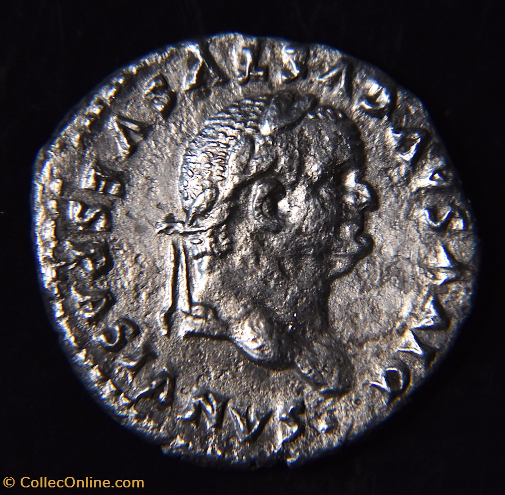 monnaie antique av jc ap romaine republicaine imperiale vespasien denier divus rome ric 364