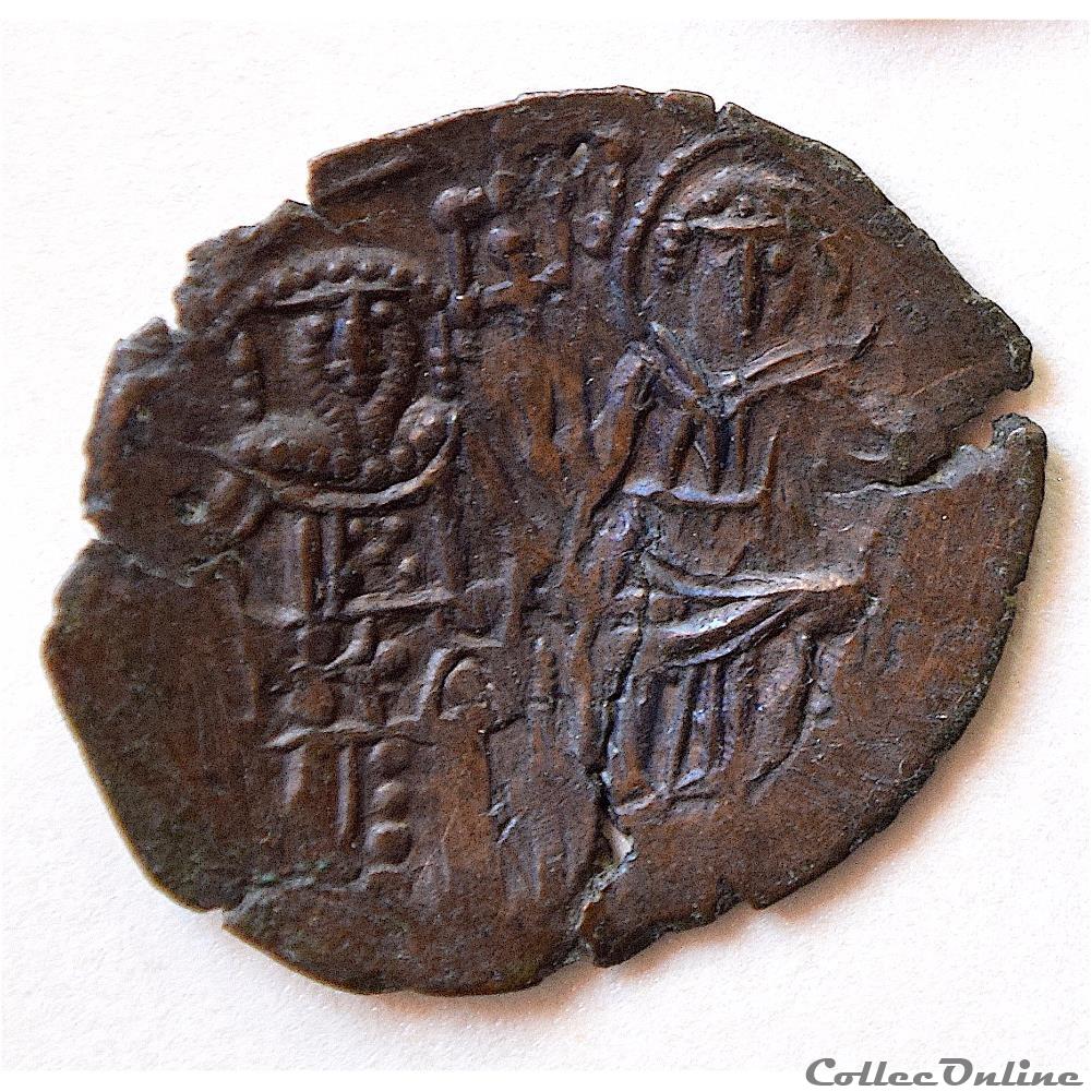 Michael VIII Paléologue (1261-1282) Sear 2264, Ashmolean - Trachy monnaie antique byzantine michael viii paleologue 1261 1282 sear 2264 ashmolean trachy