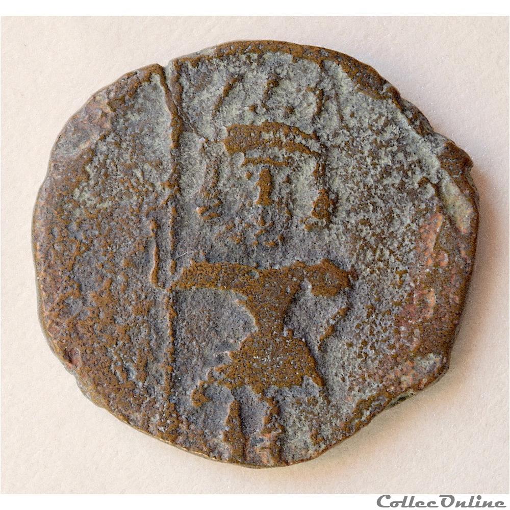 Constantin IV émis à Syracuse (668-685) Follis - Sear 1209 2 monnaie antique byzantine constantin iv emis a syracuse 668 685 follis sear 1209