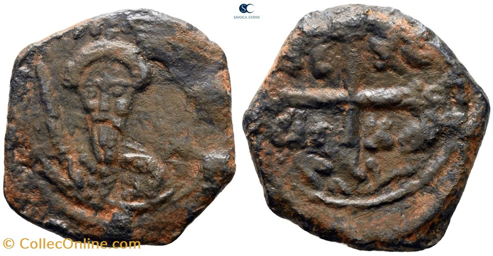 Tancrede, régent de Bohemond I prince d'Antioche avec la Sainte Lance (1101-1103 1104-1112) monnaies europe medievale etats latins orient tancrede regent de bohemond i prince antioche avec la sainte lance 1101 1103 1104 1112