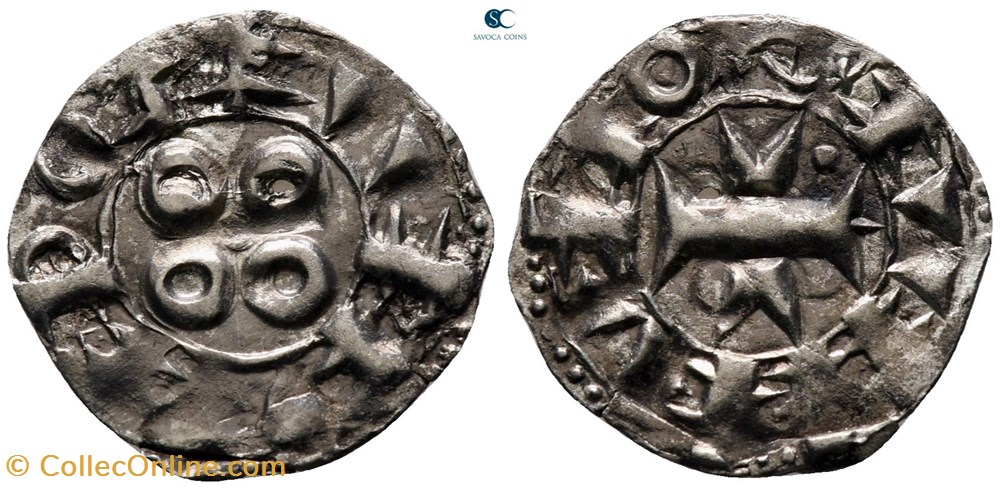 Languedoc - Comté de Melgueil - Raymond II Denier du XIè au XIIIème siècle monnaies france feodales languedoc comte de melgueil raymond ii denier du xie au xiiieme siecle
