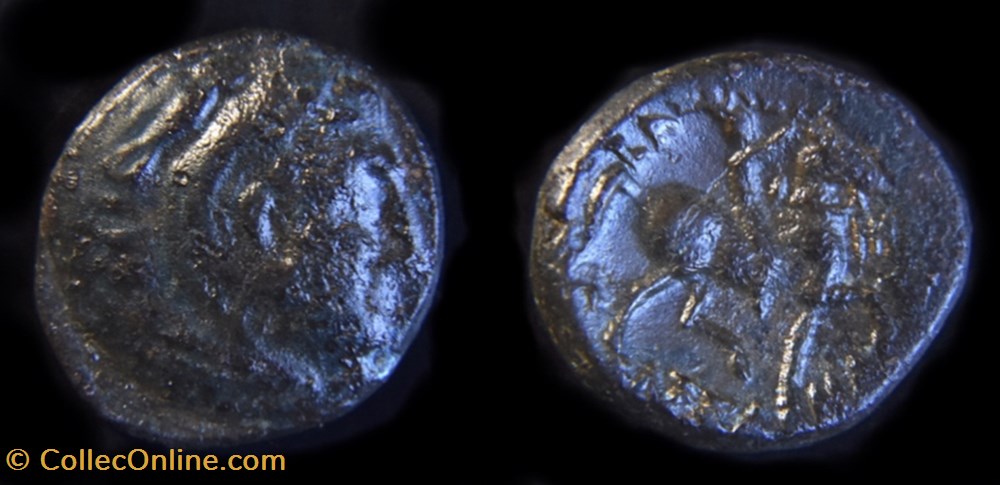 Cassandre (316-297), AE bronze, 306-297 av. J.-C. monnaies antiquite jc ap grecques cassandre 316 297 ae bronze 306 297 av j c