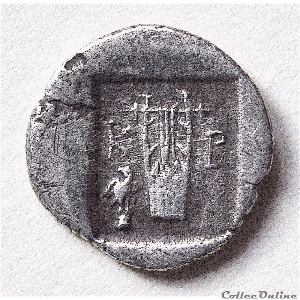 Ligue Lycienne, MYRA, AR Hémidrachme, 168-28 av. J.-C. Kragos (Lycian League) 2 monnaies antiques grecques ligue lycienne myra ar hemidrachme 168 28 av j c kragos lycian league