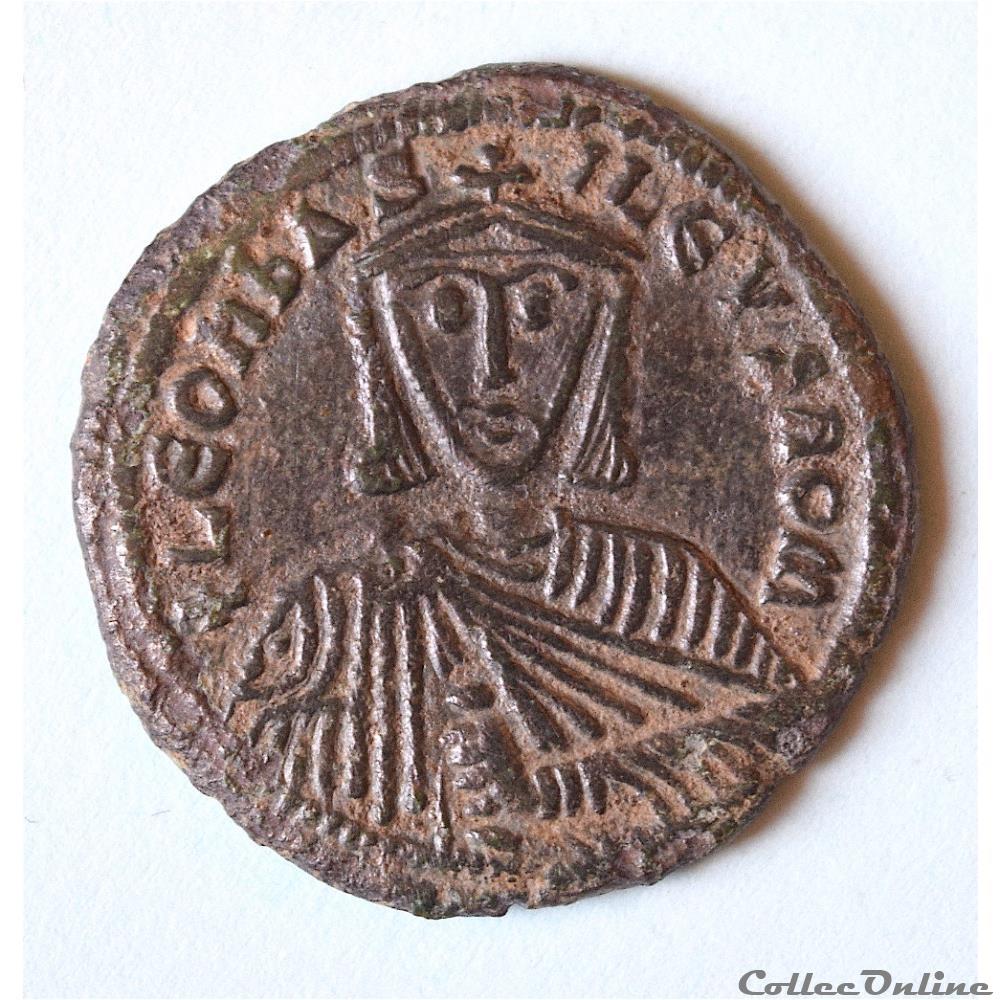 Léon VI "Le Sage" Follis (886 - 912) monnaie antique av jc ap byzantine leon vi le sage follis 886 912