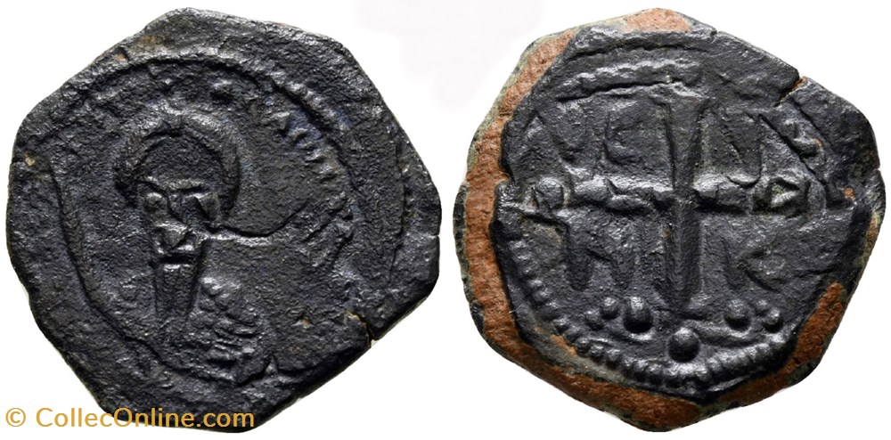 Tancrede, régent de Bohemond I prince d'Antioche avec la Sainte Lance (1101-1103 1104-1112) monnaies europe medievale etats latins orient tancrede regent de bohemond i prince antioche avec la sainte lance 1101 1103 1104 1112