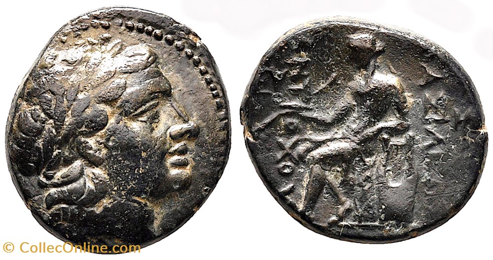 Antiochos II Théos. Royaume Séleucides de Syrie. 261-246 av. jc monnaies antiques ap grecques antiochos ii theos royaume seleucides de syrie 261 246 av jc