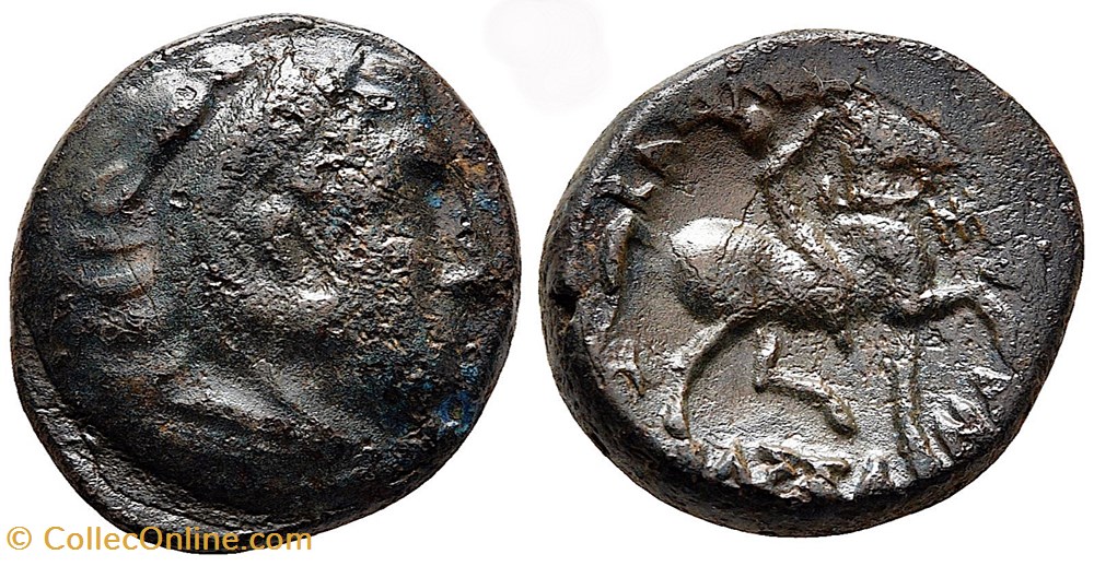 Cassandre (316-297), AE bronze, 306-297 av. J.-C. monnaies antiquite jc ap grecques cassandre 316 297 ae bronze 306 297 av j c