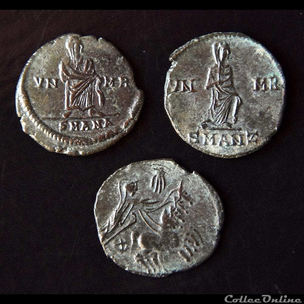 Restitutions Pour Constantin Ier sous Constantin II, Constans et Constance II monnaie antique romaine restitutions pour constantin ier sous constantin ii constans et constance ii