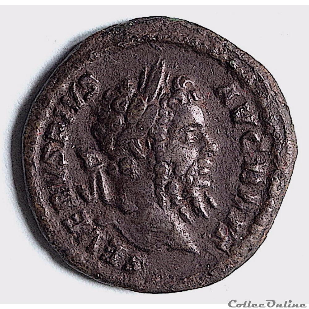 Septime Sévère (193 - 211 AD) - Denier (211, Rome) - La Santé 2 monnaie antique av jc ap romaine septime severe 193 211 ad denier 211 rome la sante