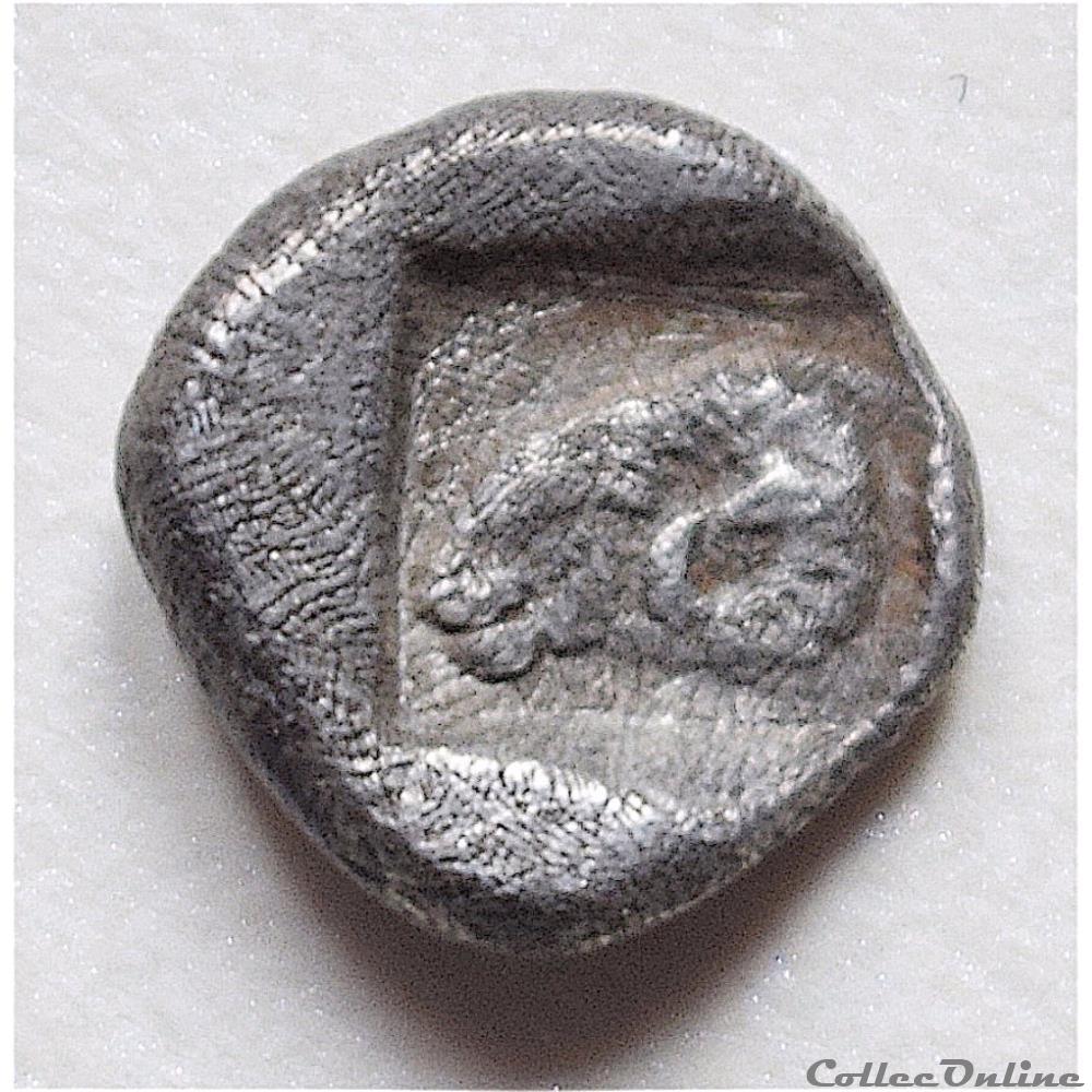 Troas, Kebren. Hemiobole du 5e siècle av.jc au Bélier 5 monnaie antique grecque troas kebren hemiobole du 5e siecle av jc au belier