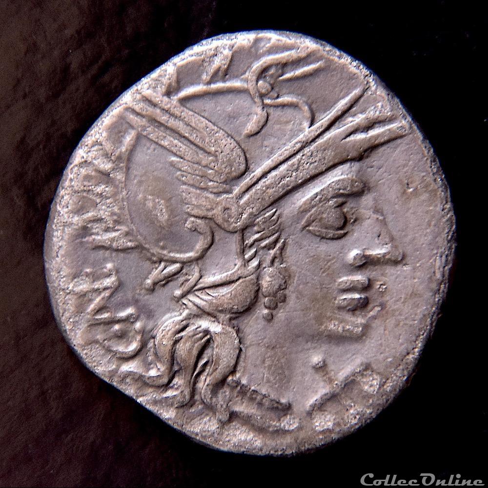 ANTESTIA Denier 146 AC. Rome 2 monnaies antiques romaines republicaines imperiales antestia denier 146 ac rome