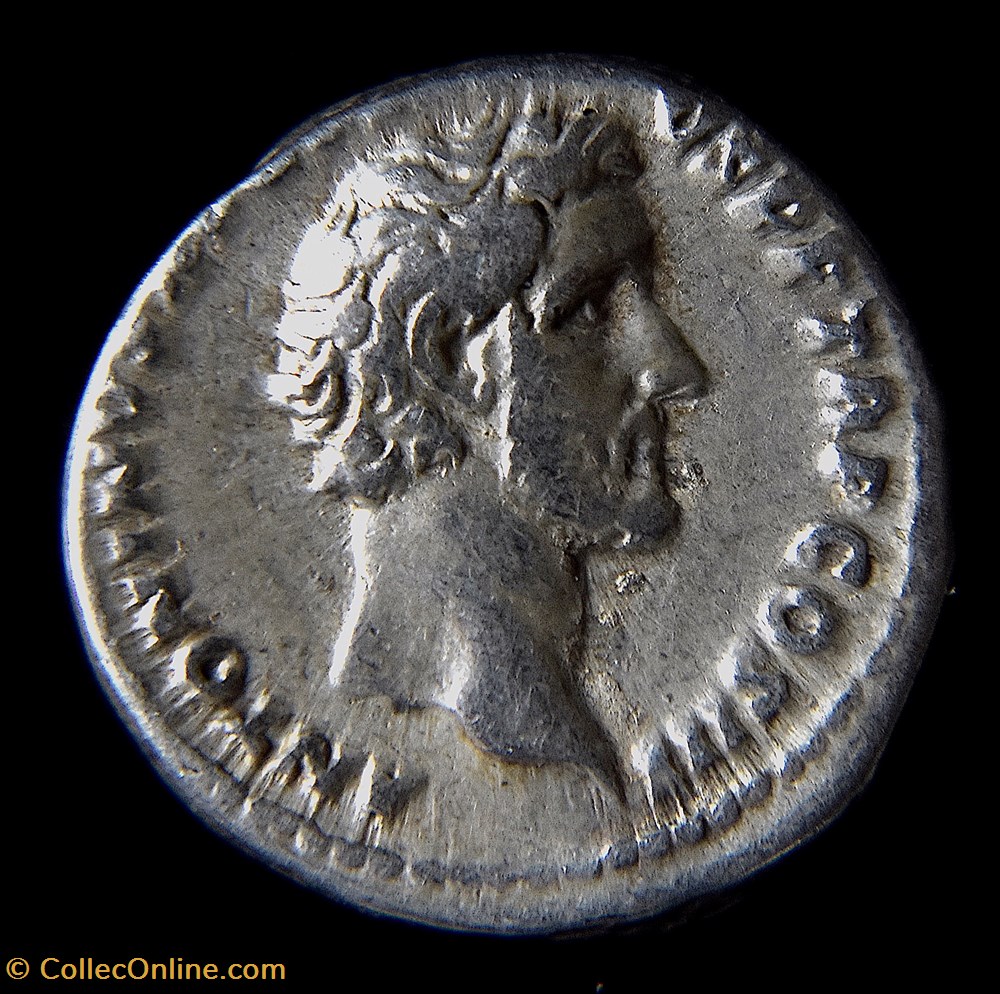 ANTONIN LE PIEUX (138-161) Denier à la Lyre - Rome - RIC.63 B 2 monnaies antiques romaines republicaines imperiales antonin le pieux 138 161 denier a la lyre rome ric 63 b