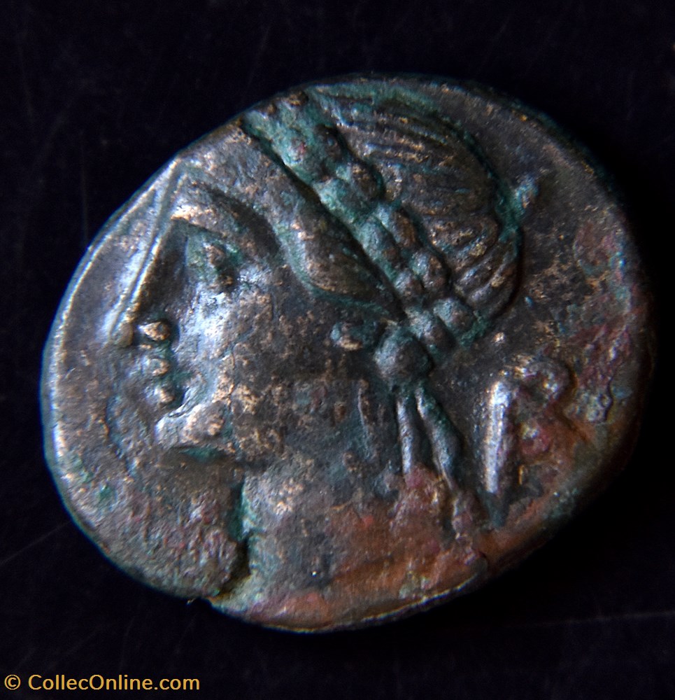 LUCANIE THURIOI vers 280 - 260 avant JC Chr. 3 monnaie antique ap grecque lucanie thurioi vers 280 260 avant jc chr