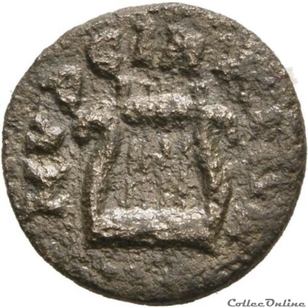 Aeolis Myrina - Provinciale Romaine "pseudo-autonome". Début du 2e siècle AD 3 monnaies antiques grecques aeolis myrina provinciale romaine pseudo autonome debut du 2e siecle ad