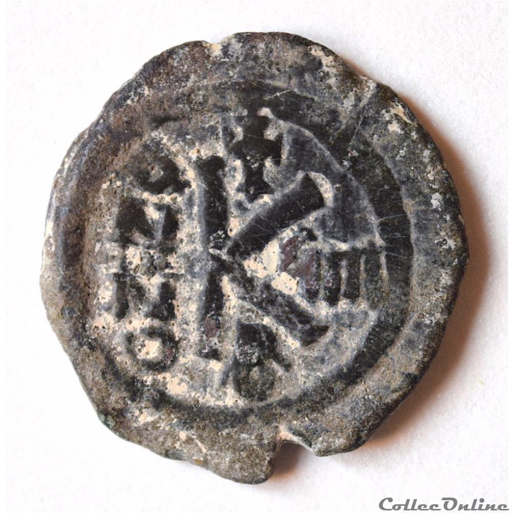 Maurice Tibère (582-602 A.D). Demi-follis émis à Constantinople Sear 497 monnaie antique byzantine maurice tibere 582 602 a d demi follis emis a constantinople sear 497