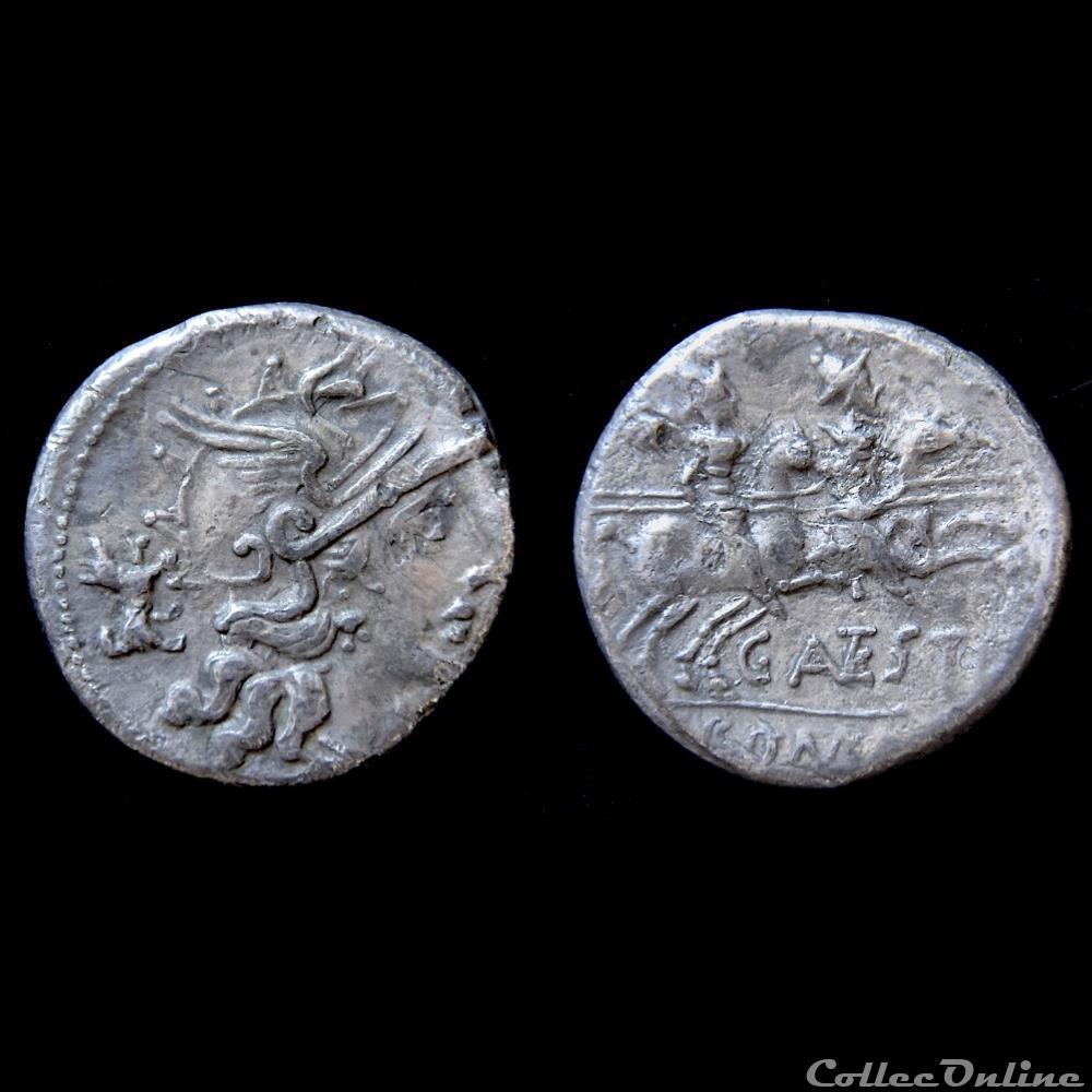 Antestia, denier, Rome, 146 av. J.-C monnaie antique jc ap romaine antestia denier rome 146 av j c