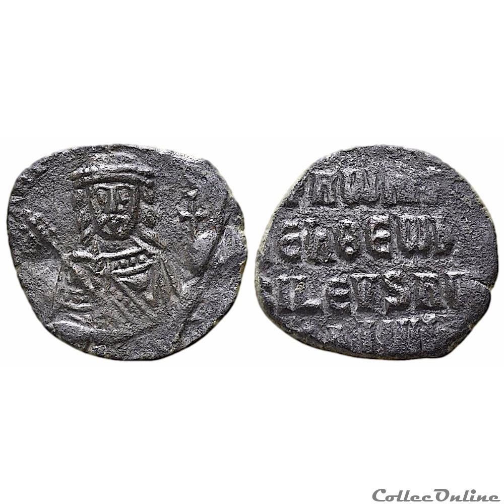 Constantin VII et Romain I, Follis, Constantinople Sear 1760 monnaie antique byzantine constantin vii et romain i follis constantinople sear 1760