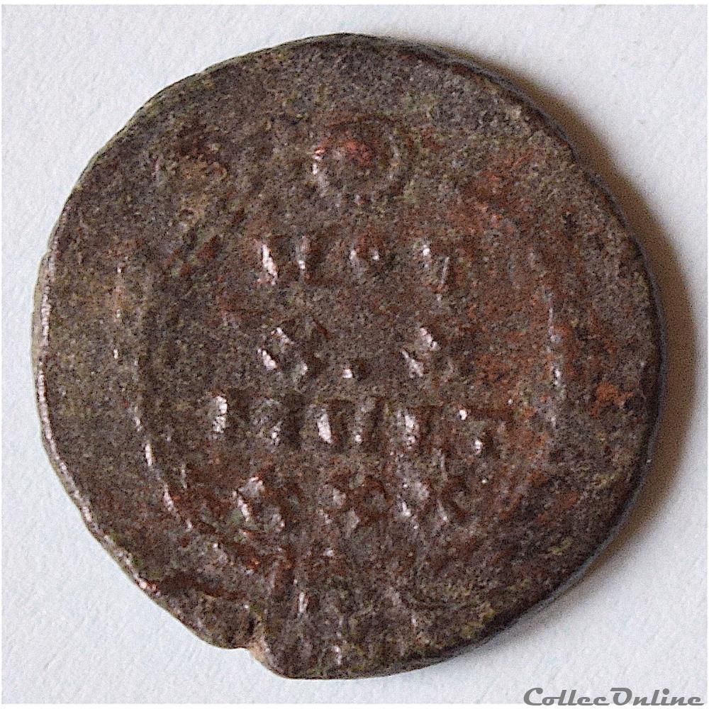 Constance II (337-361). Follis ou nummus ? Antioche, 2e officine, 347-348. R/: VOT / XX / MVLT/ XXX monnaie antique romaine constance ii 337 361 follis ou nummus antioche 2e officine 347 348 r vot xx mvlt xxx
