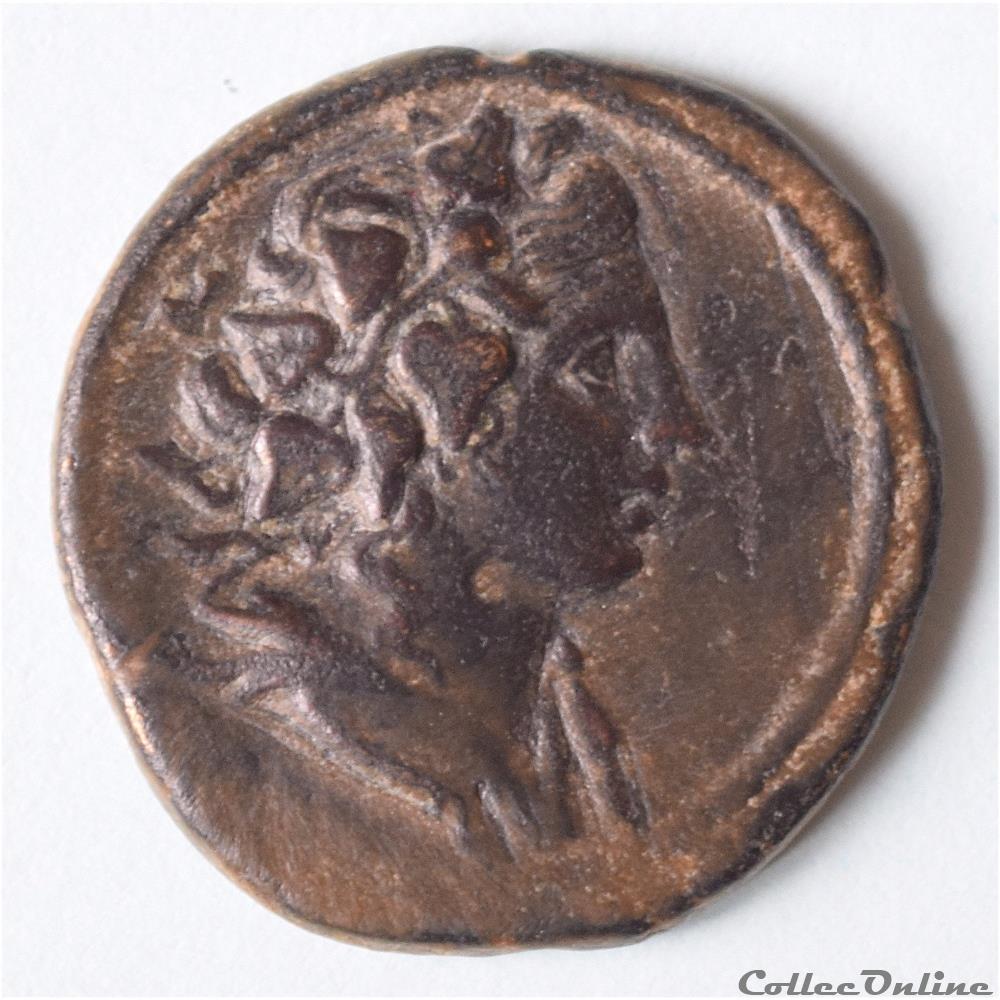 Phrygie Autonome "Paix d'Apamée" (IIème s av. jc.) 3 monnaie antique romaine provinciale phrygie autonome paix apamee iieme s av jc