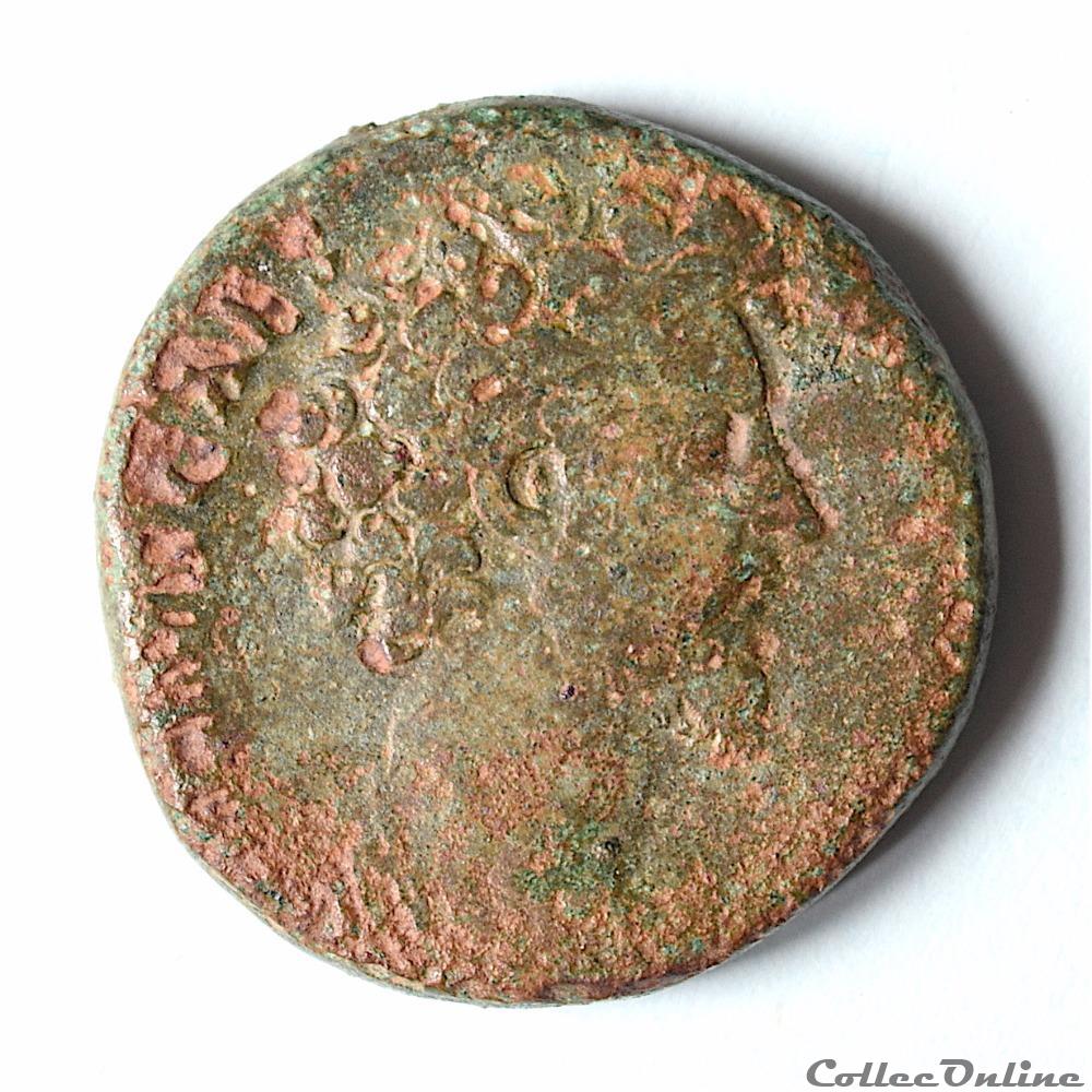 Marc-Aurèle (121 - 180) Sesterce RIC.1344 monnaie antique romaine marc aurele 121 180 sesterce ric 1344