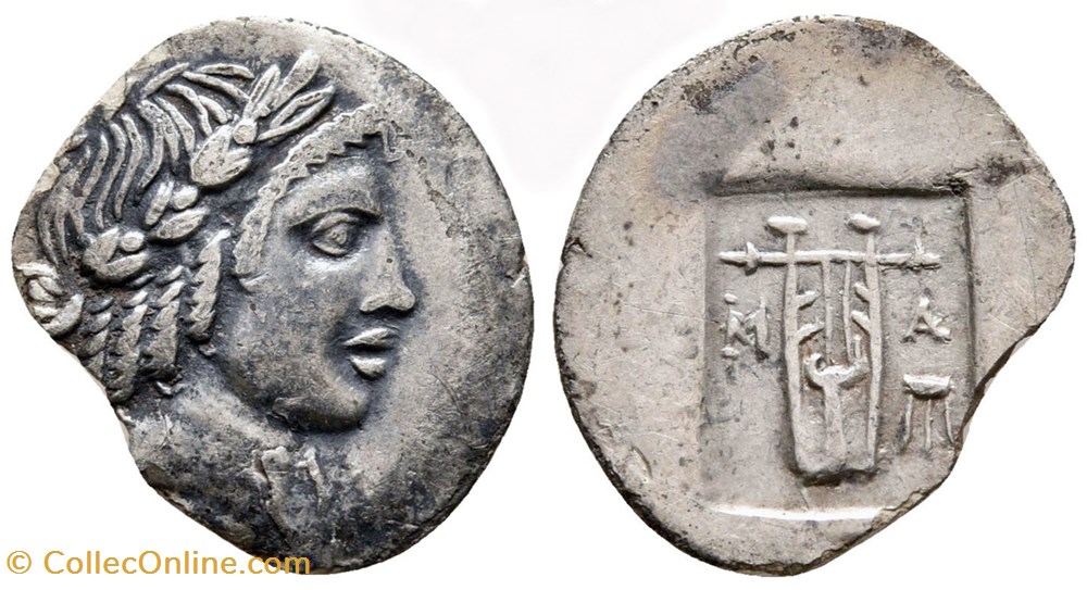 Ligue Lycienne - Masikytes - Lycia. Hemidrachme 27-20 av. j-c monnaie antique jc ap grecque ligue lycienne masikytes lycia hemidrachme 27 20 av j c