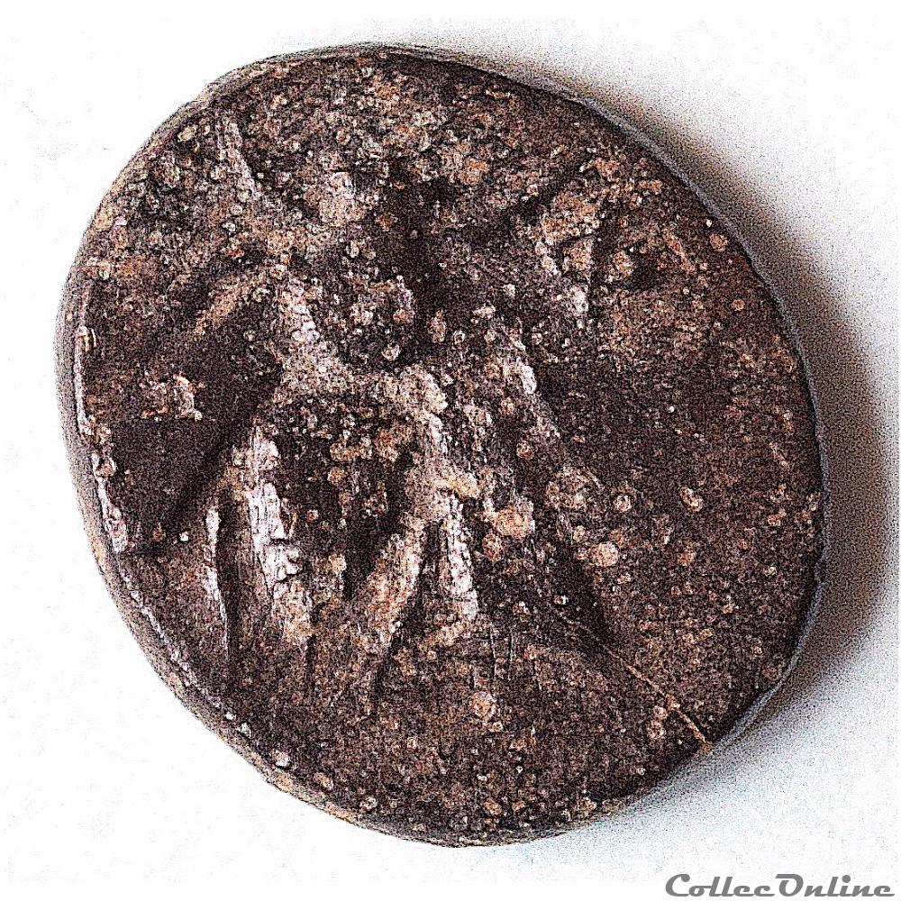IONIE - EPHESE, AE bronze à "l'Abeille et au Cerf" (387-295 av. J.-C) monnaie antique grecque ionie ephese ae bronze a abeille et au cerf 387 295 av j c