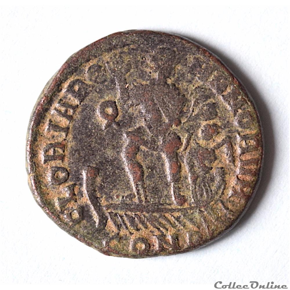 Théodose Ier "Le Grand" (379 - 395) "Maiorina" Constantinople monnaie antique romaine theodose ier le grand 379 395 maiorina constantinople