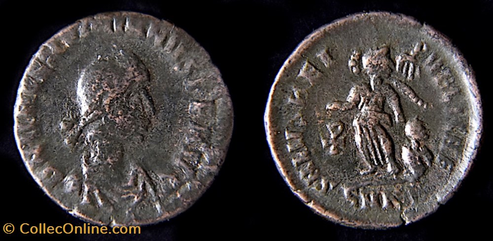 monnaie antique av jc ap romaine republicaine imperiale valentinien ii 375 392 cyzique ric 26 a 2