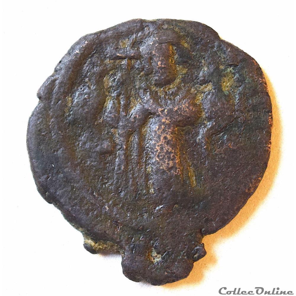 Califat MU'AWIYA - 660-680 A.D. Dimashq (Atelier de Damas) monnaie antique autre califat mawiya 660 680 a d dimashq atelier de damas