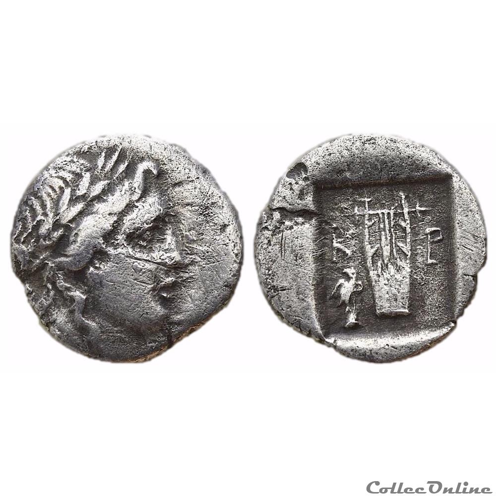Ligue Lycienne, MYRA, AR Hémidrachme, 168-28 av. J.-C. Kragos (Lycian League) monnaies antiques grecques ligue lycienne myra ar hemidrachme 168 28 av j c kragos lycian league