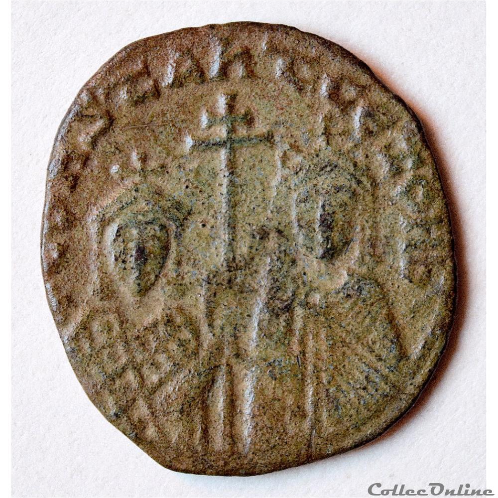 Constantin VII et Zoé - Follis (920-944), Constantinople - Sear 1758 2 monnaie antique byzantine constantin vii et zoe follis 920 944 constantinople sear 1758
