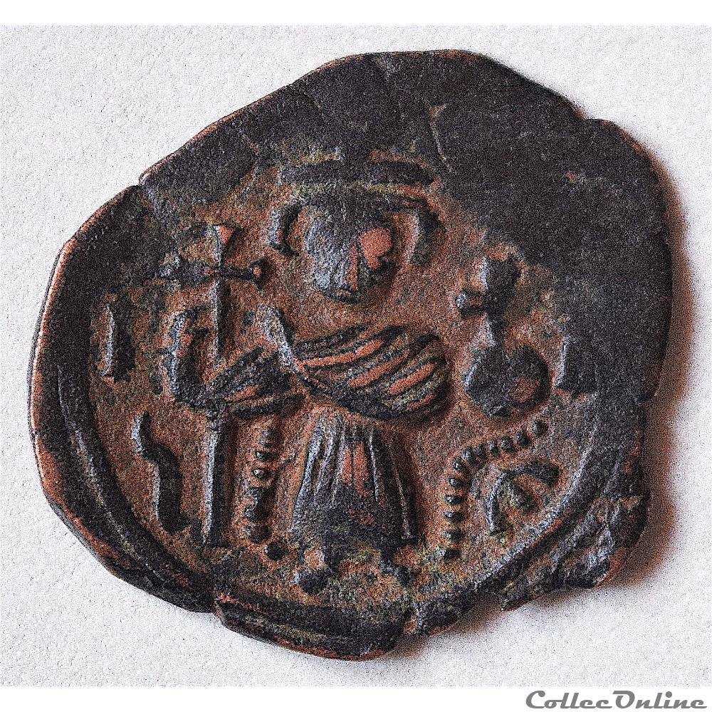 Pseudo byzantine "AITOI" type - Constant II debout, type dérivé et variante (658-c 665) monnaie antique autre pseudo byzantine aitoi type constant ii debout type derive et variante 658 c 665