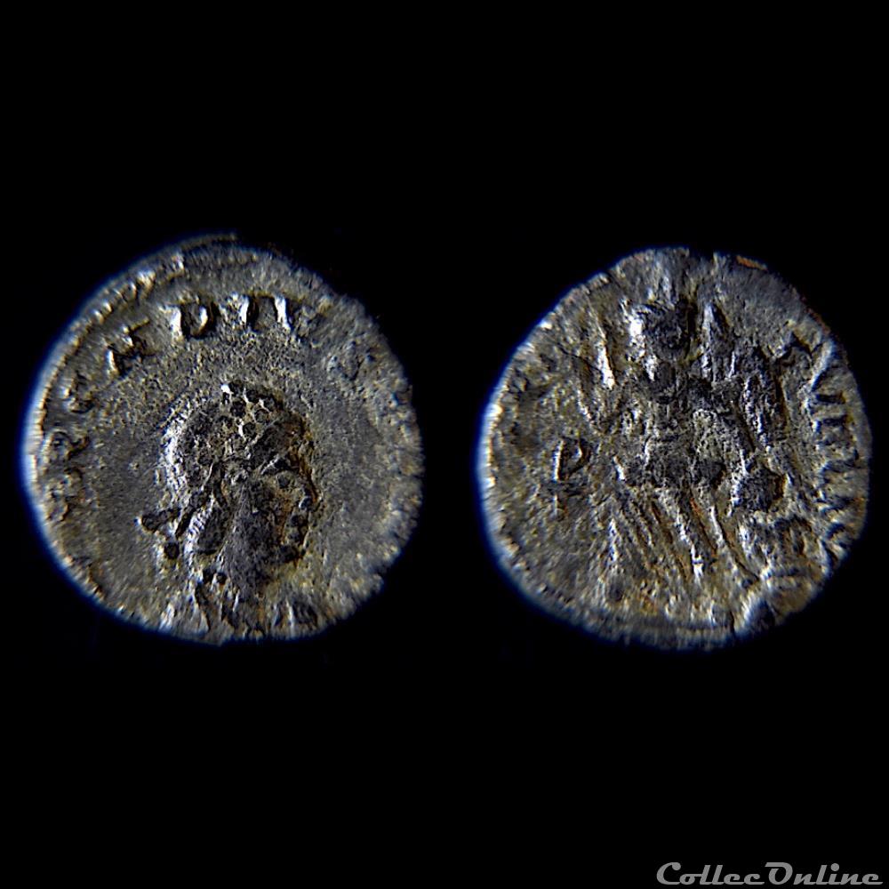 ARCADIUS (383 - 408 AD) Nummus Nicomédie - RIC. 45 monnaie antique av jc ap romaine arcadius 383 408 ad nummus nicomedie ric 45