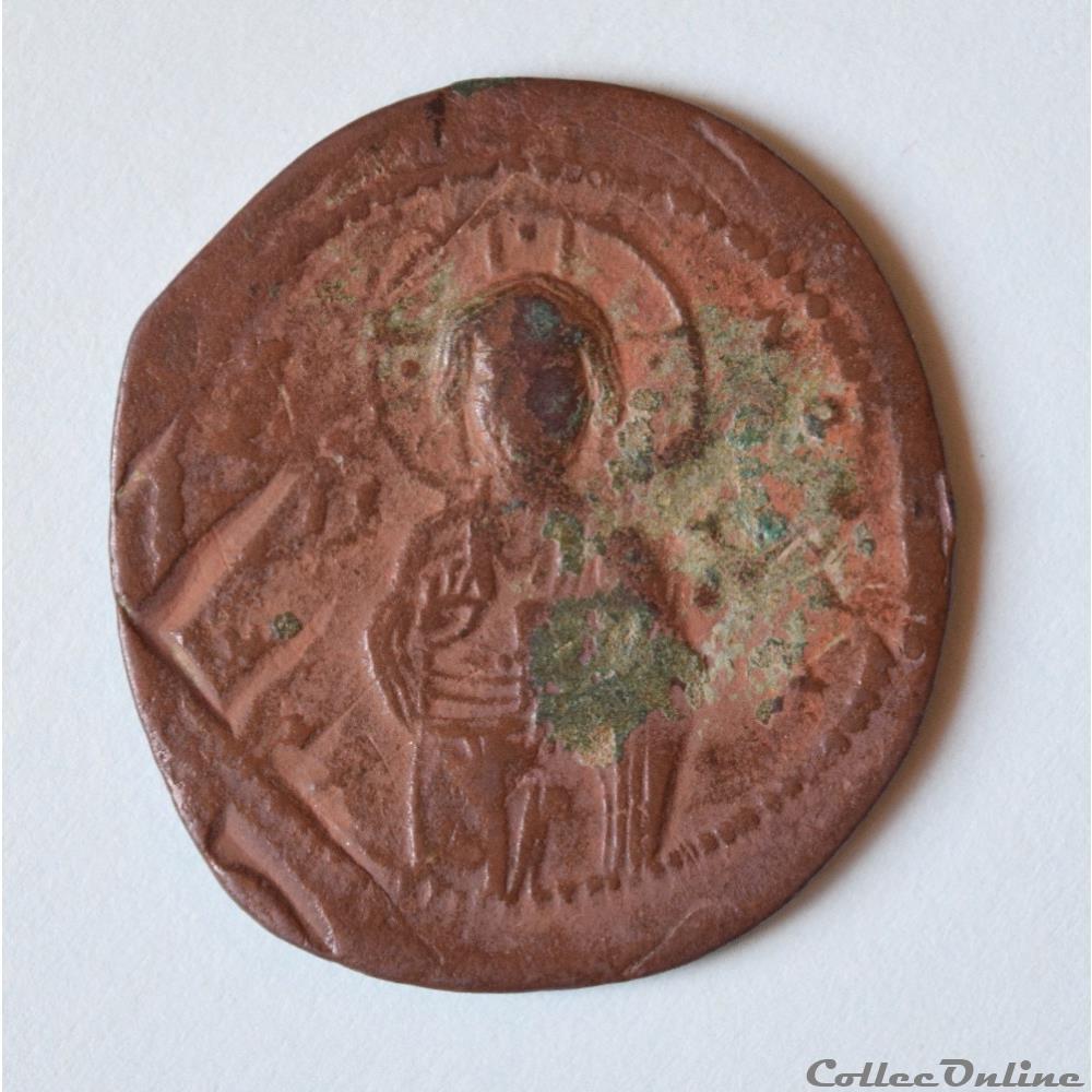 Michael IV (1034-1041). Follis, classe C "Anonyme" monnaie antique byzantine michael iv 1034 1041 follis classe c anonyme