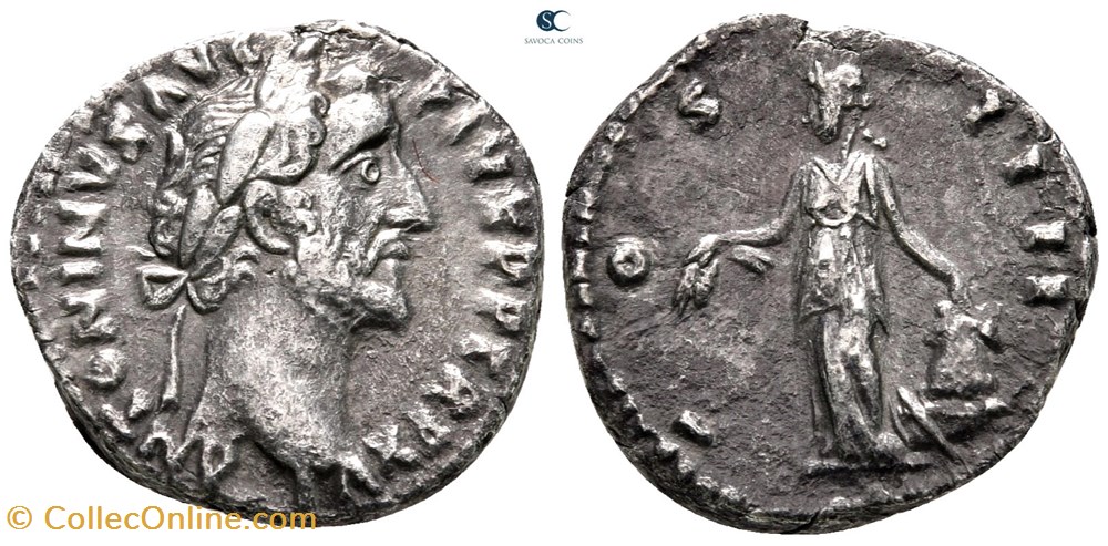 monnaies antiques av jc ap romaines republicaines imperiales antonin le pieux 138 161 denier rome ric 221