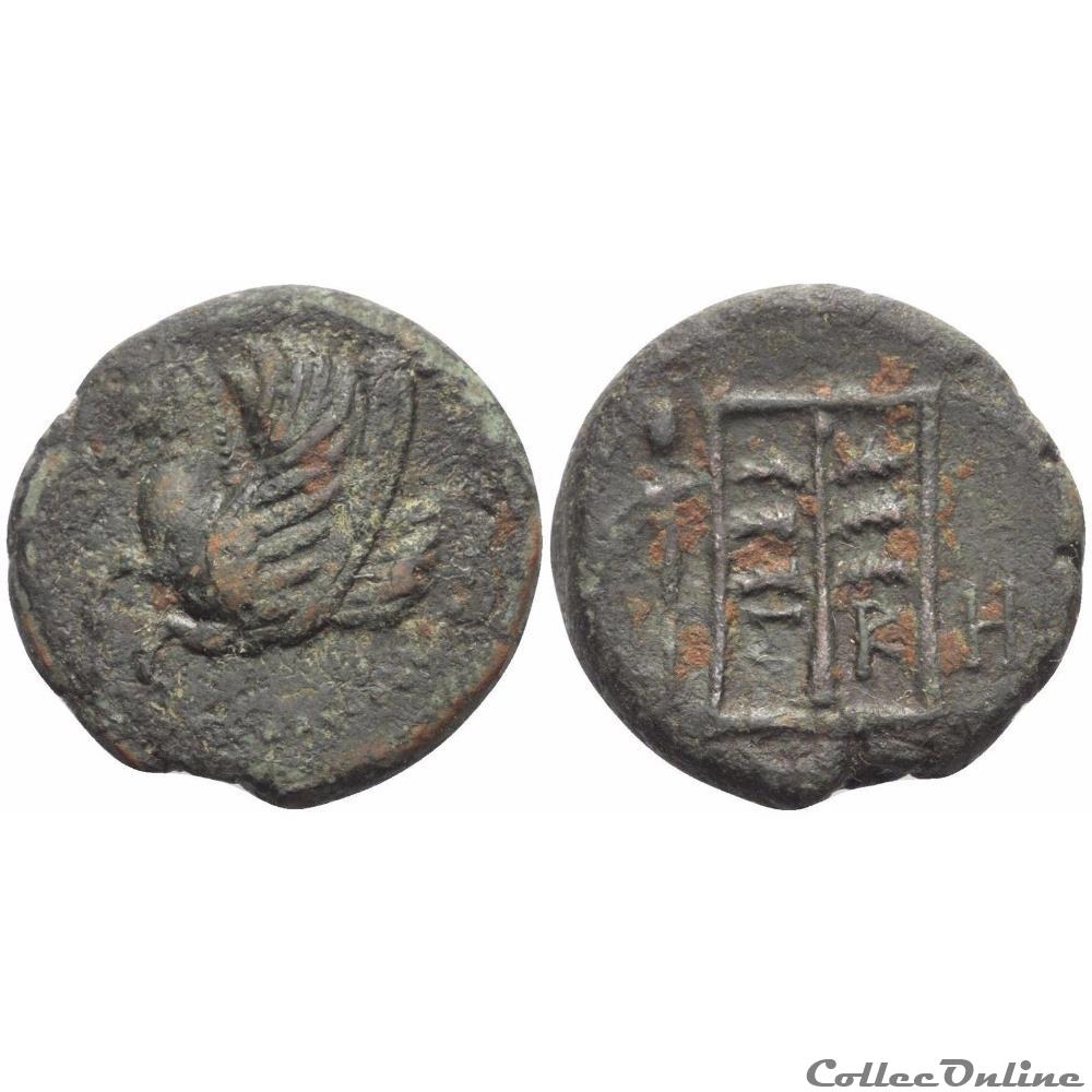 Skepsis - Troas Bronze au Pégasos monnaie antique av jc ap grecque skepsis troas bronze au pegasos
