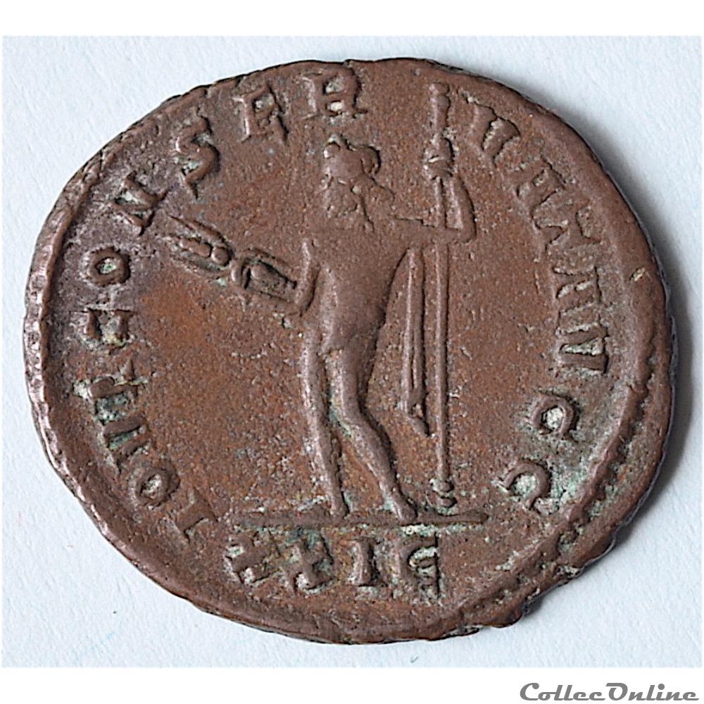 monnaie antique romaine diocletien 284 305 antoninien rome 1ere officine 285 286 ric 162