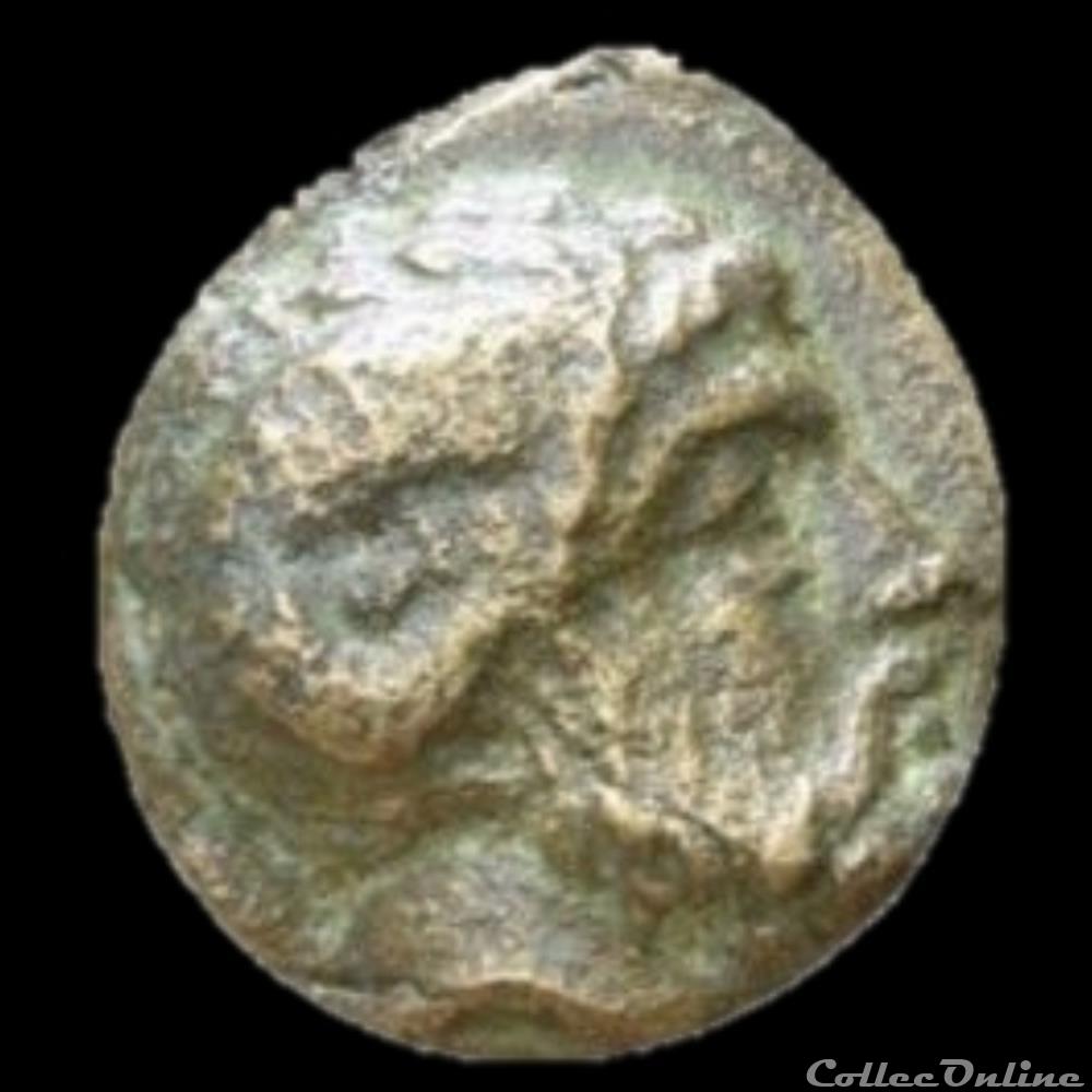 Mysie "Pitane" Zeus Ammon & Pentagramme (IVème / IIIème siècle av.jc) monnaie antique ap grecque mysie pitane zeus ammon pentagramme iveme iiieme siecle av jc