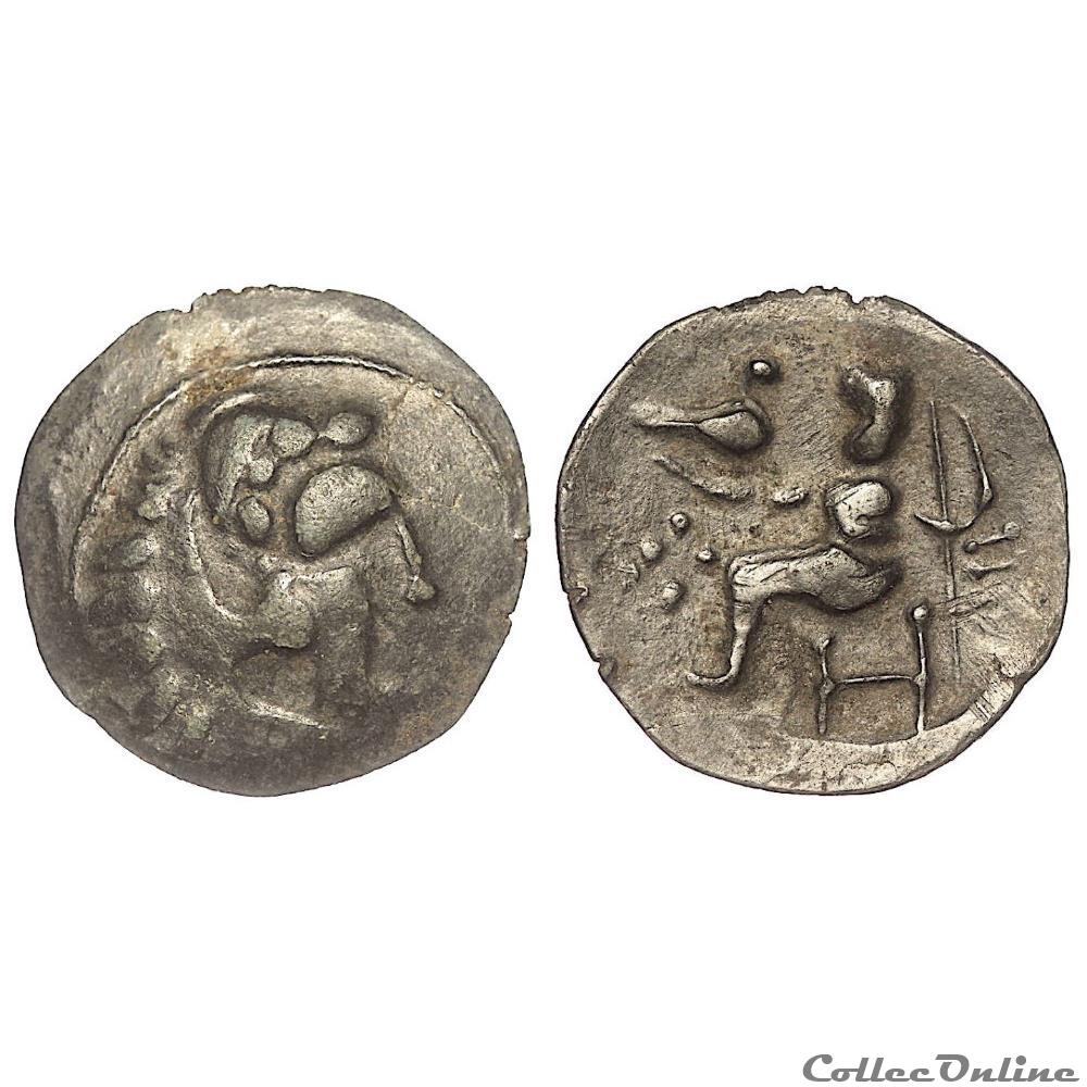 Celtes du Danube - Imitation d'Alexandre III "le Grand" (200-100 av. J.-C.) monnaie antique jc ap gauloise celtes du danube imitation alexandre iii le grand 200 100 av j c