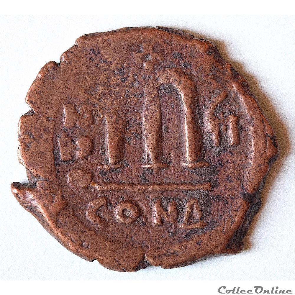 Tibère II Constantin (578-582). Follis. Constantinople (580-581 A.D) Do. 13d monnaie antique byzantine tibere ii constantin 578 582 follis constantinople 580 581 a d do 13d
