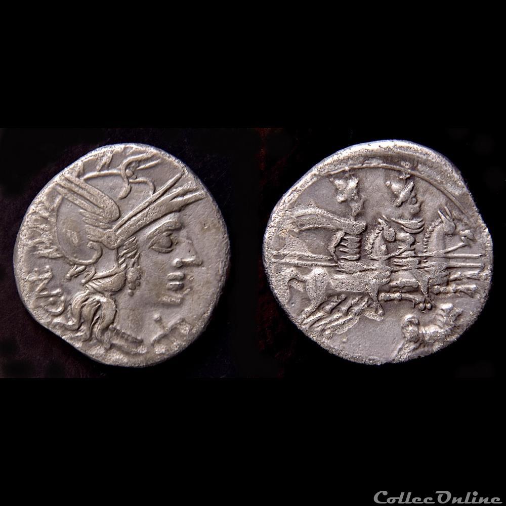ANTESTIA Denier 146 AC. Rome monnaies antiques romaines republicaines imperiales antestia denier 146 ac rome