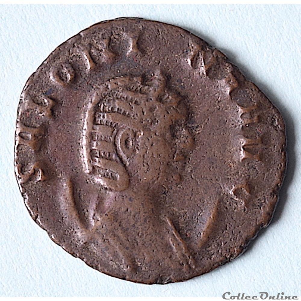 monnaie antique romaine salonine epouse de gallien antoninien milan 1ere officine 262 263 ric 66